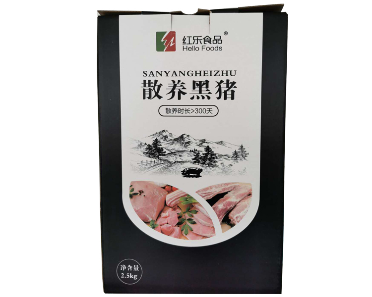 散養(yǎng)黑豬肉禮盒5斤